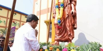 Tripura CM Manik Saha inaugurates indoor sports hall, urges youth to shun drug addiction