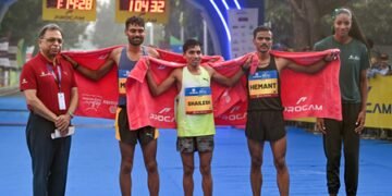 Shailesh Kushwaha, Ankita Dhyani bags Indian Elite honours at Delhi Half Marathon