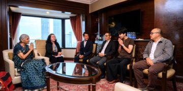 FM Sitharaman meets survivors of 2018 Tham Luang cave incident in Bangkok