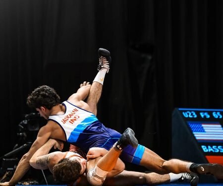 U23 Wrestling Worlds: Jaskaran, Chandermohan to play for bronze