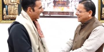 Akshay Kumar meets Uttarakhand CM Pushkar Singh Dhami, talk about film Policy in the state