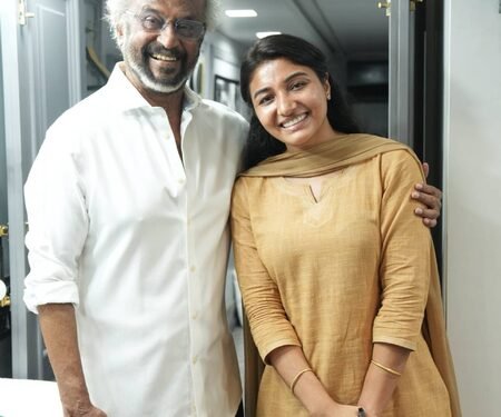 Mirnaa tells Rajinikanth: Thank you for blessing me with a life I’ve wished for!