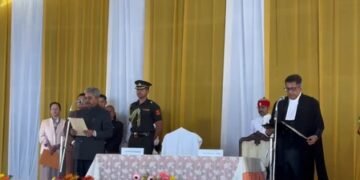 Dushyant Kumar Gautam takes oath as 21st Governor of Sikkim