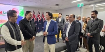 MoS Margherita meets members of Indian diaspora in New Zealand’s Auckland