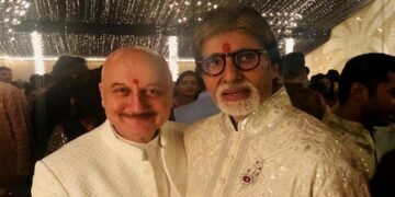 Anupam Kher relives a fond memory of trying his hands at parody with Amitabh Bachchan
