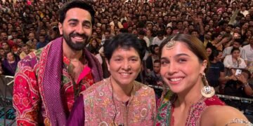 Falguni Pathak reveals to Ayushmann Khurrana why she has not aged in 16 years