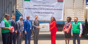 Kenya Ebola outbreak: India hands over second consignment of medical assistance