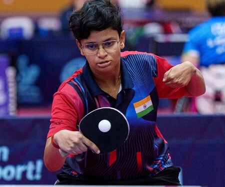 Asian Para Games: Baby Sahana Ravi clinches historic bronze in para TT women’s Singles Class 9