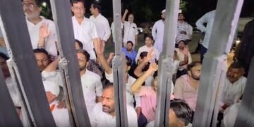 Rajasthan Cong leaders stage all-night sit-in, seek FIR in alleged assault on NSUI worker