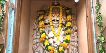 Kanpur temple opens once a year on Dussehra to worship Ravana