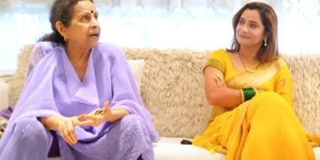 Ankita Lokhande bumps into ‘Pavitra Rishta’ co-star Usha Nadkarni at Faisu’s reception, expresses concern over her health