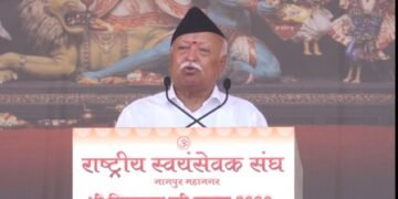 Mohan Bhagwat cites global unrest, asserts regime change operations cannot succeed in India (Ld)