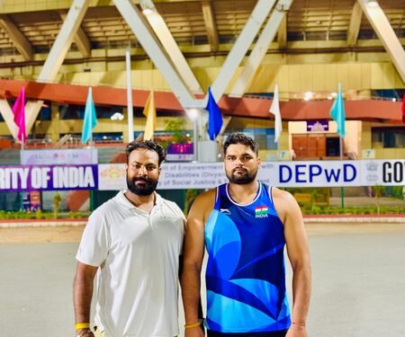 Asian Para Games: Devender wins gold as India sweep men’s discus throw F43/F44/F62/F64 podium