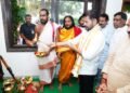 Telangana CM Revanth Reddy performs Ayudhya Puja
