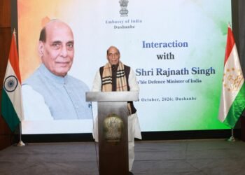 India aspires to combine knowledge and strength with commitment to global peace: Rajnath Singh