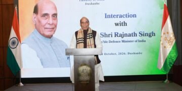 India aspires to combine knowledge and strength with commitment to global peace: Rajnath Singh