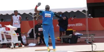 Asian Para Games: India sweep podium in men’s shot put F46 as Sachin Khilari sets Games record