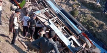 Nine injured as bus rolls down into gorge in J&K’s Udhampur