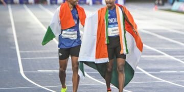 Asian Para Games: Dilip Gavit wins gold, Basil clinches silver in Men’s 100m T47 Final
