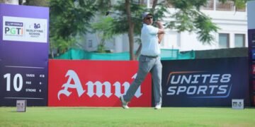 Aditya Bhandarkar takes a two-shot lead in round two of final qualifying stage