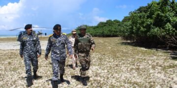 CINCAN visits strategic locations close to Great Coco Island