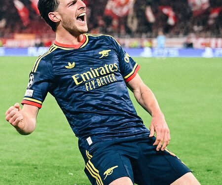Champions League: Rice rescues Arsenal draw as Bayern surrender late lead