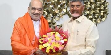 Chandrababu Naidu, Nara Lokesh extend birthday wishes to Amit Shah; praises his commitment to national security