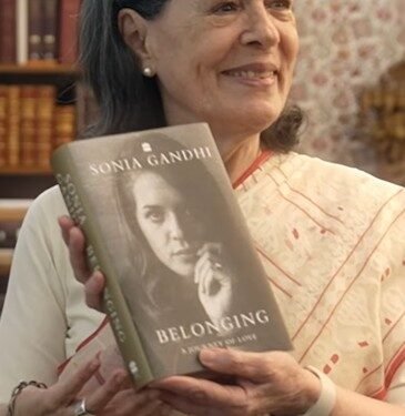 Sonia Gandhi makes Instagram debut, shares first look of her memoir ‘Belonging’
