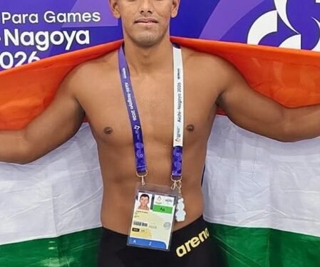 Asian Para Games: Kapil Kumar claims silver in men’s 400m freestyle S10