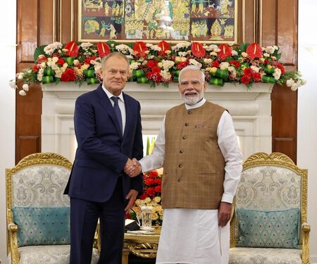 PM Modi, Polish counterpart Tusk condemn terrorism and violent extremism