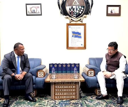 MoS Margherita meets Naoero Parliament Speaker, discusses strengthening parliamentary exchanges