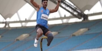 Asian Para Games: Dharmaraj Solairaj defends gold with record-breaking 7.15m leap