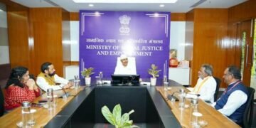 Union Minister Virendra Kumar reviews safety, rehabilitation of sanitation workers