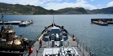 South Africa: IBSAMAR IX concludes as INS Tarkash completes port call at Simon’s Town