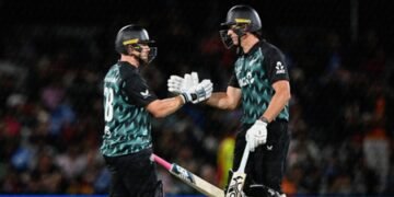 2nd T20I: Phillips and Jacobs’ fifties lead New Zealand to 180/5 against India in Christchurch