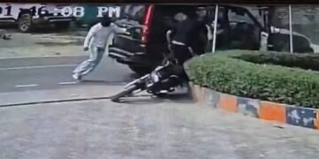 SUV collides with motorcycle on Punjab highway; biker abducted, found dead later