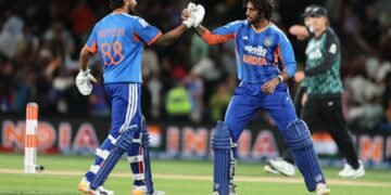 2nd T20I: Tilak comes clutch, Nitish puts hand as India beat NZ to take 2-0 lead