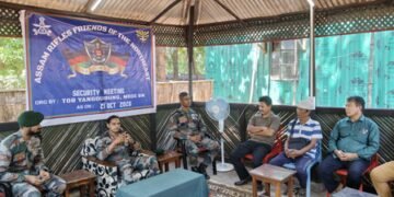 Assam Rifles holds interaction with India-Myanmar border villagers in Manipur