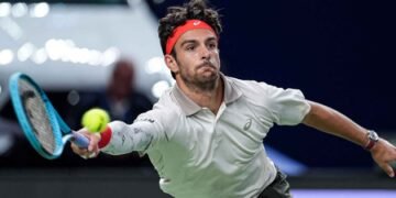 Musetti fights back to shock Cobolli, sets up Fritz final in Lyon