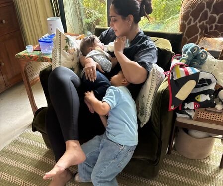 Sonam Kapoor gives a glimpse of her chaotic home, says life lately is all about her boys