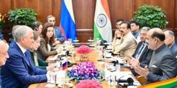 LS Speaker Birla, Russian State Duma Speaker Volodin discuss expanding parliamentary cooperation