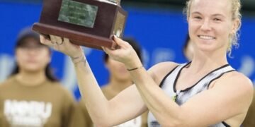 Siniakova beats Krueger in straight sets to win Japan Open