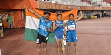 Gujarat athletes win eight medals at Asian Para Games, including one gold