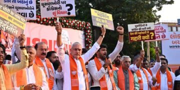 ‘Congress protecting infiltrators’: BJP launches ‘Save Democracy, Remove Anarchy’ march in Gujarat