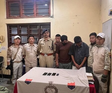 Two key accused held in inter-state drug trafficking network linked to Rajasthan and Manipur