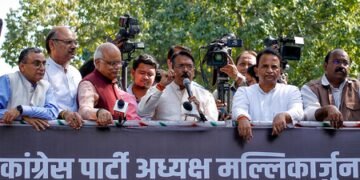BJP holds nationwide protests over Kharge’s ‘derogatory’ remarks against PM Modi