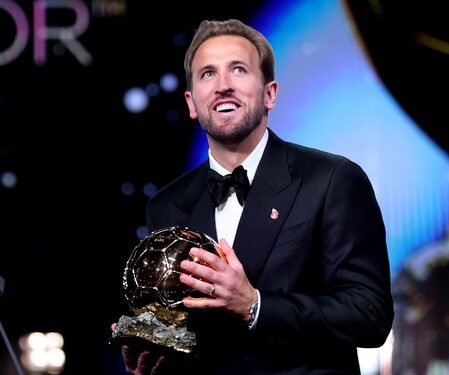Kane says Ballon d’Or triumph will ‘live long in the memory’ after career-best season