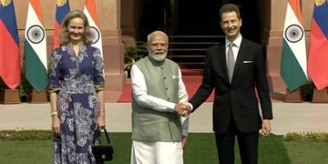 PM Modi meets Liechtenstein’s Prince Alois, Princess Sofia at Hyderabad House