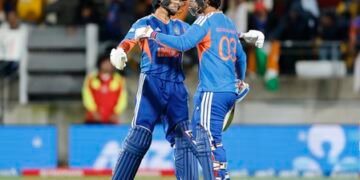 3rd T20I: India break powerplay world record with batting carnage in Wellington