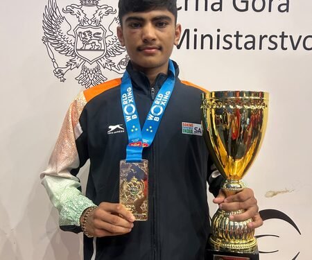 World Boxing U-19 C’ships: Aditya crowned champion in men’s 55kg; Megha bags silver in women’s 80kg (Ld)